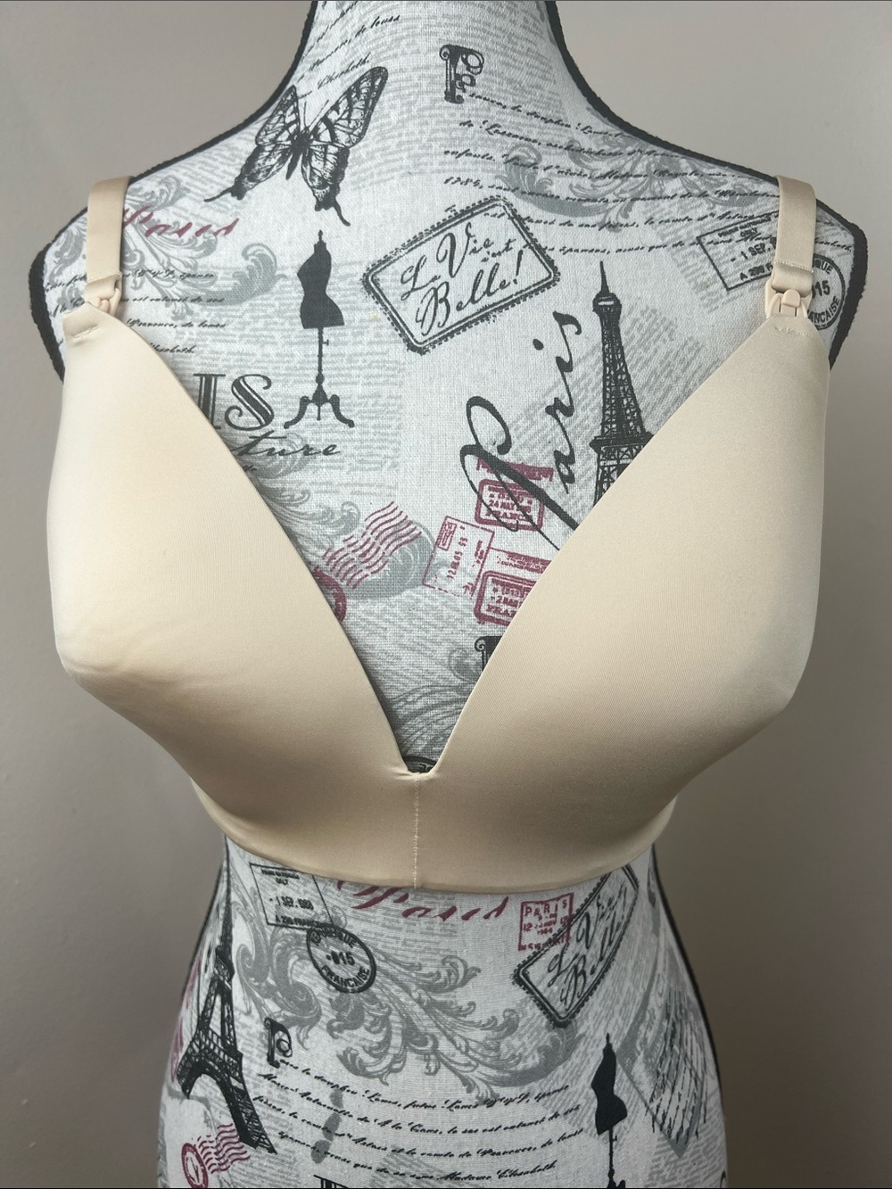 SKIMS Wireless Form Nursing Bra Sand Size 36DDD NWT - Picture 2 of 7